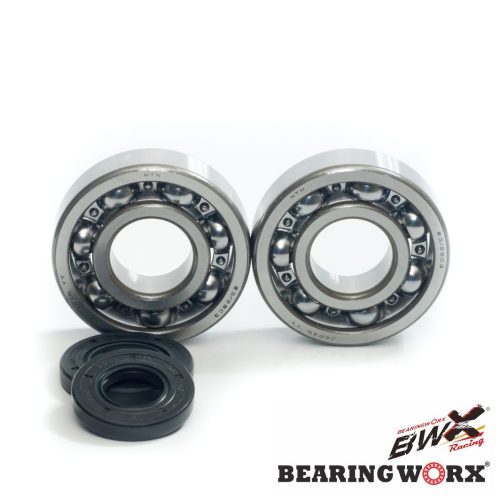 BEARING WORX LOŽISKÁ KĽUKOVÉHO HRIADEĽA S TESNENIAMI KAWASAKI KX 250 87-01 (NTN) (VYROBENÉ V JAPONSKU) (24-1010)