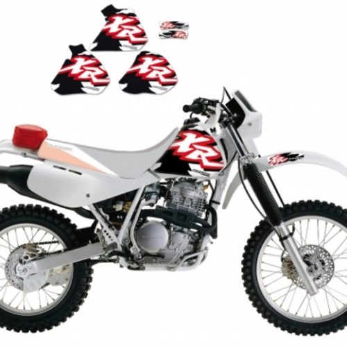 BLACKBIRD SADA OBTISKOV HONDA XR 250/-350 ’88-’95 ORIGINÁL (17)