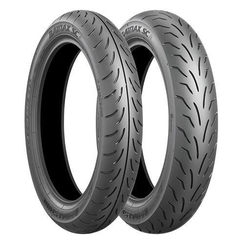 BRIDGESTONE PNEUMATIKY 110/70-13 SC 48P TL PREDNÁ BODKA 40-2021