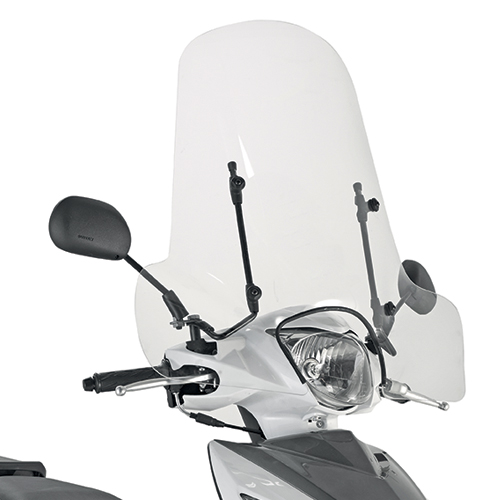 KAPPA KĽÚČ ČELNÉHO SKLA / PIAGGIO / PEUGEOT / SYM / SUZUKI 50,8X66 CM TRANSPARENT (107A) – BEZ UPEVNENIA