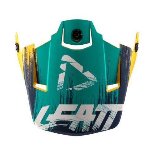 LEATT (2022/2023) ŠTÍT PRE GPX 3.5 V19.1 GOLD/TEAL YELLOW/BLUE VEĽKOSŤ M-XXL (NÁHRADNÉ DIELY)