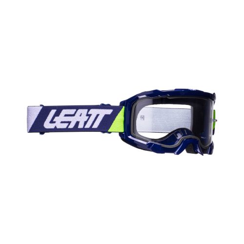 LEATT (2022) VELOCITY 4.5 OKULIARE BLUE CLEAR 83% – NAVY/WHITE RÝCHLO TRANSPARENTNÉ