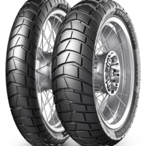 METZELER SET PNEUMATIKY (3555800/20) 120/70R17 KAROO STREET 58V TL M+SM/C PREDNA BODKA 2020 + (3555900/20) 180/55R17 KAROO STREET 73V TL M/C M+S20 ZAD.