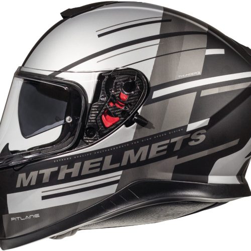 MT HELMETS MT INTEGRÁLNA PRILBA THUNDER 3 SV PITLANE S BLIND FARBA ŠEDÁ MAT VEĽKOSŤ XS