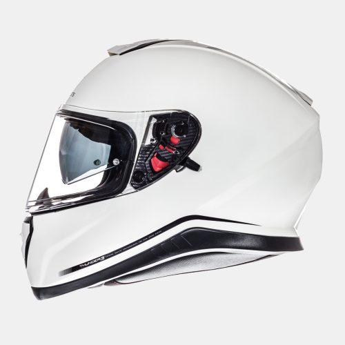 MT HELMETS MT INTEGRÁLNA PRILBA THUNDER 3 SV PERLOVÁ PERLOVÁ BIELA SO BLIND FARBA BIELA LESKLÁ VEĽKOSŤ XL