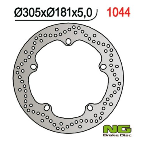 NG PREDNÝ BRZDOVÝ KOTÚČ BMW R 850GS ’99-’07/1100GS ’94-’01/1150/1200GS ’04-’18, F750 GS ’18-’22, F850 GS ’19-’22, R19-’22, R1250GS ’11 , R1300GS ’22 (305X181X4,8)