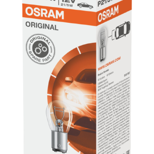 OSRAM ŽIAROVKA 12V P21/5W 21/5W 12V BAY15D 1KUS