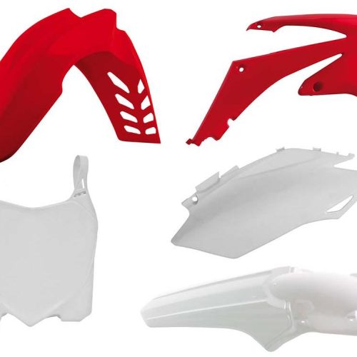 RACETECH PLASTOVÝ SET HONDA CRF 250R ’11-’13, CRF 450 ’11-’12 OEM FARBA (S PLACHTKOM) (HO115E999) –