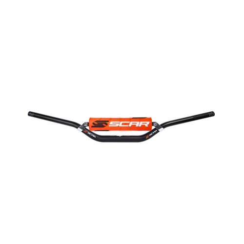 SCAR PRETEKÁRSKY VOLANT S PRICEZOU 28,6 MM RC OHYBU MODELU FARBA ČIERNA HUBKA ORANŽOVÁ/BIELA