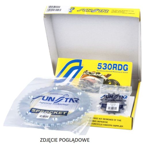 SUNSTAR SADA POHONU HONDA CBR 1000RR 08-13/ ABS 09-12 STANDARD (16/42/116) (AŽ 1000 CC) (SUN52216/SUN1-5635-42/SS530RDG-116N)